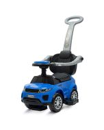 Jeździk dziecięcy z dźwiękiem 3w1 Plus niebieski