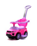 Jeździk dziecięcy z dźwiękiem 3w1 różowy