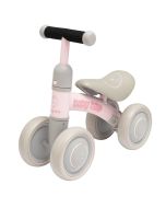 Rowerek biegowy czterokołowy Fruit pink