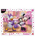 Puzzle ramkowe Myszka Minnie i Daisy 40el