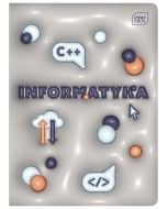 Zeszyt A5/60K kratka Informat +pig.wiedzy (10szt)