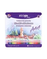 Kredki ołówkowe okrągłe Artist 24 kolory
