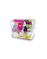 Klocki Meli Basic Constructor Pink Travel Box 250