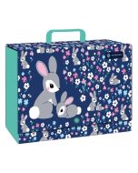 Teczka z rączką XL Baby Bunny 9cm Astrapap
