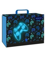 Teczka z rączką XL Go Playing 9cm Astrapap