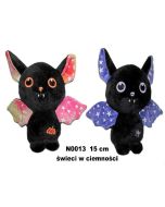 Nietoperz 2 kol świeci w ciemności 15cm MIX