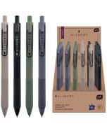 Długopis automat grip Perfect Academy nieb (24szt)