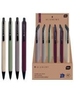 Długopis auto metal Hex Academy nieb (24szt)