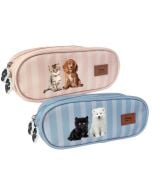 Piórnik 2-komorowy Puppy Sign mix