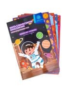 Zestaw naklejek w teczce XL Astrafun mix