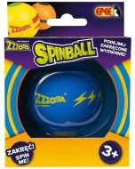 Spinball - Zakręcona zabawa niebieska z żółtym