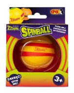 Spinball - Zakręcona zabawa żółta z czerwonym