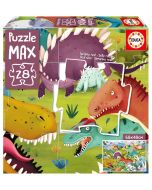 Puzzle XL 28 Dinozaury