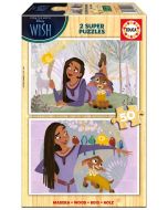 Puzzle drewniane 2x50 Życzenie