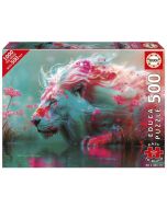 Puzzle 500 Król zwierząt