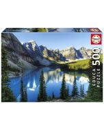 Puzzle 500 Jezioro w Kanadzie