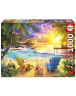 Puzzle 1000 Kocham plażę