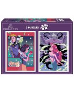 Puzzle 2x500 Królewna Śnieżka / Mała Syrenka