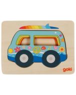 Puzzle warstwowe Samochód