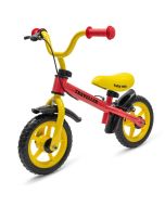 Rowerek biegowy z hamulcem Traveller czerwony