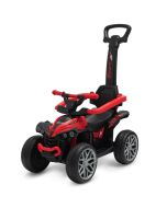 Jeździk z rączką Mega czerwony