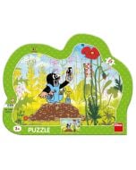 Puzzle ramkowe 25 Krecik i spodenki