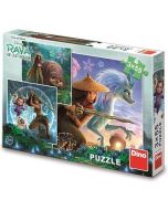 Puzzle 3x55 Raya i ostatni smok
