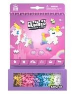 Puzzle By Number Activity Pad Bajkowy 125el