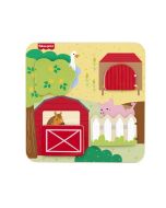 Fisher-Price Drewniana tablica ze zwierzątkami