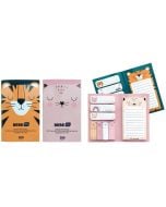 Zestaw karteczek i zakładek w notes BB Friends mix