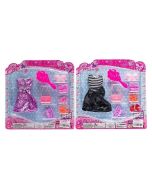 Sukienka z akcesoriami dla lalki 29cm MIX