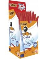 Długopis Cristal Soft czerwony (50szt)