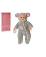 Lalka bobas śpiewa i mówi po polsku 40cm