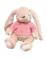 Maskotka przytulanka zając różowa 22cm