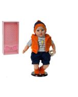 Lalka bobas śpiewa i mówi po polsku 45cm