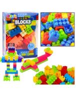 Klocki budowlane w pudełku 60el