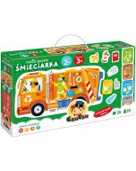 Moto puzzle Śmieciarka 2+, 3+