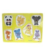Puzzle drewniane Zwierzęta
