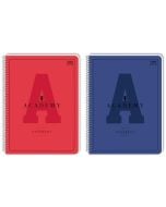 Kołozeszyt A4+80K linia 90g Academy Hybrid (5szt)