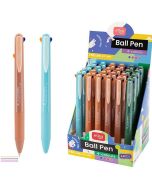 Długopis automatyczny czterokolorowy (24szt) EASY