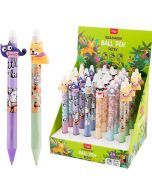 Długopis automatyczny wymazyw. nieb (24szt) EASY