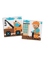 Diamentowa mozaika naklejka Kids - Budowniczy