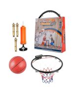 Zestaw do koszykówki metalowa obręcz