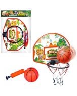 Zestaw do koszykówki dinozaur z piłką