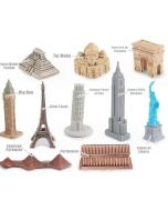 Zestaw sławnych budowli 10szt
