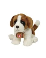 Bernardyn z beczką siedzący 25cm