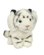 Tygrys biały siedzący 19cm