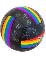 Piłka siatkowa tęczowa