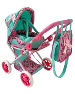 Wózek dla lalek głęboki z torbą