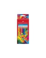 Kredki ołówkowe trójkątne 24 kolory